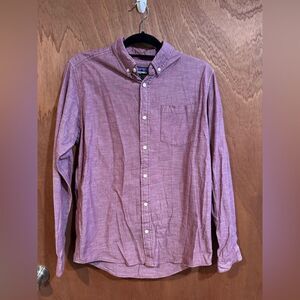 Patagonia Bluffside Purple Button down long sleeve shirt size M